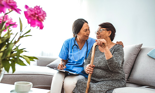 Compassionate Premier Point Nurse providing home health care